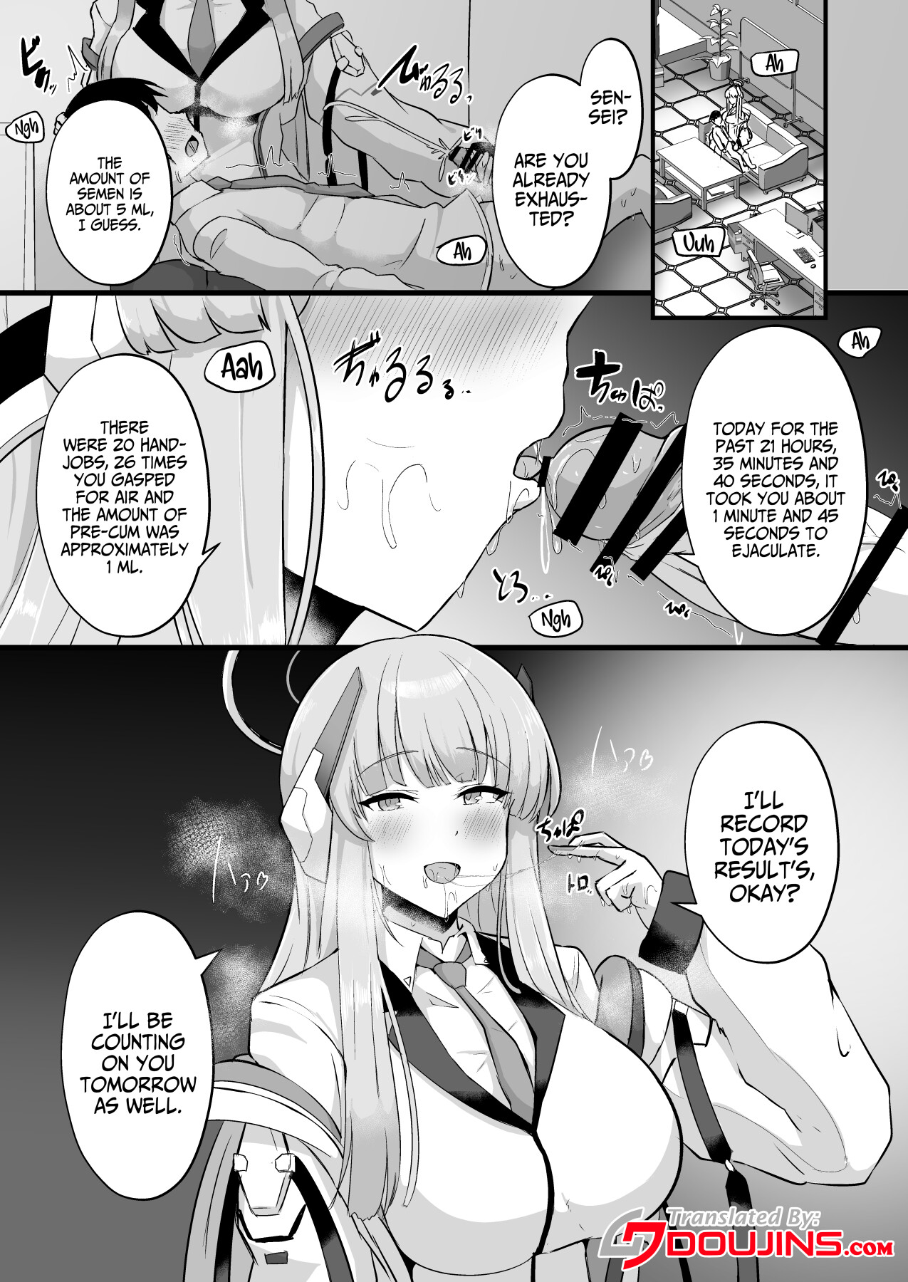 Hentai Manga Comic-Millenium Semen Extraction Worker-Read-2